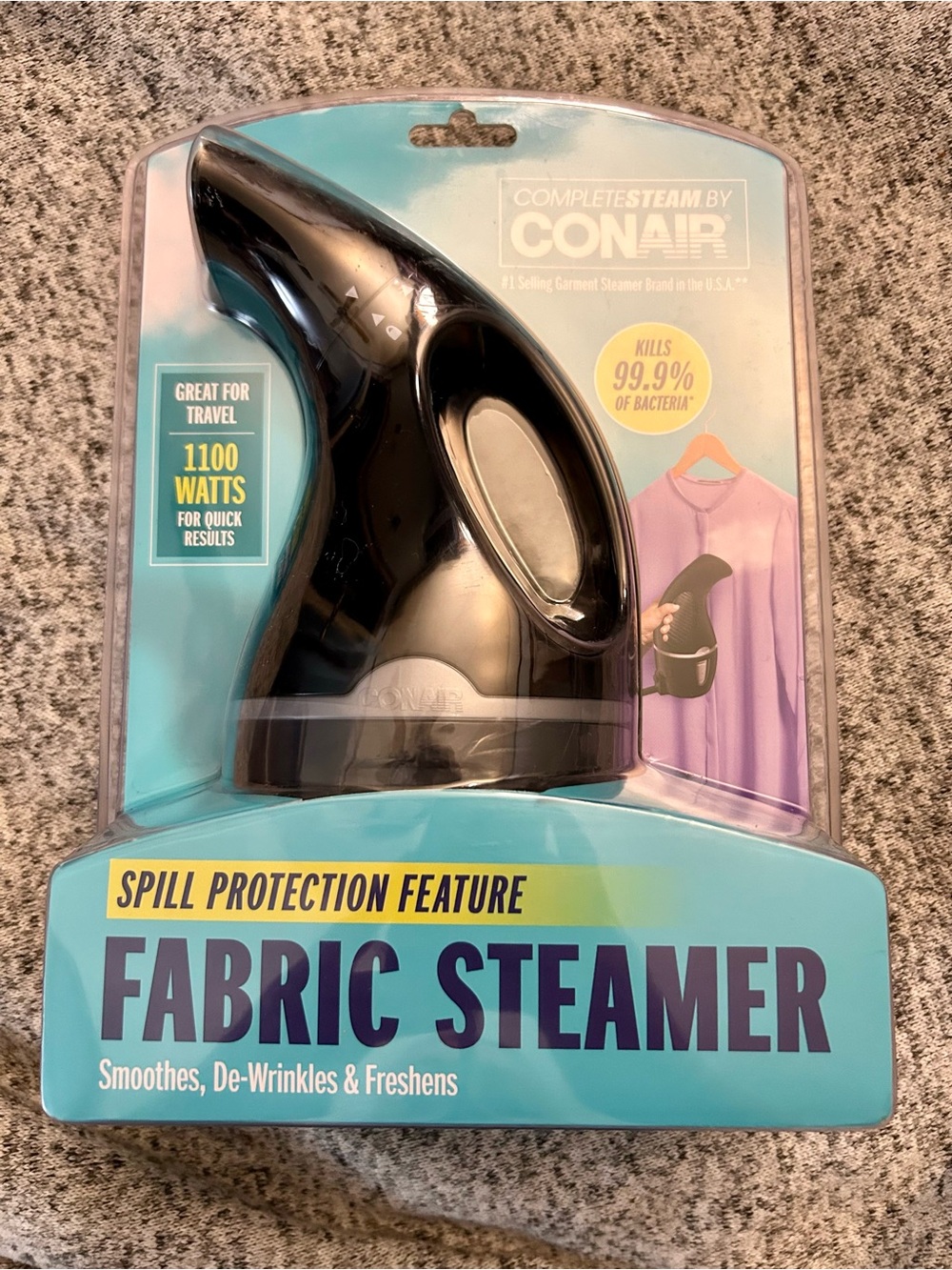 Complete Steam by CONAIR Fabric Steamer Travel Reseller Posher New in packaging